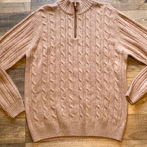 Cable men’s sweater (XL)